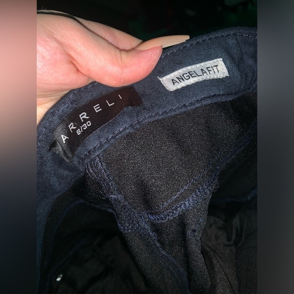 Carreli NWT Angela navy suede pant 8 $128 - Picture 2 of 7